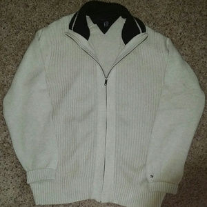 Tommy Hilfiger full-zip sweater men's XXL-